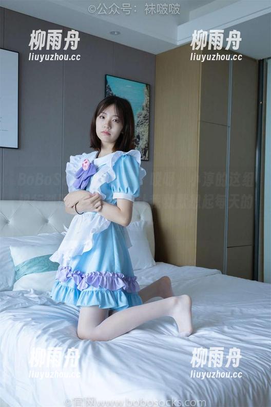 BoBoSocks袜啵啵 - 哎呀，小淳的这组银行制服，图包合集让我默默想起每天的煎熬…