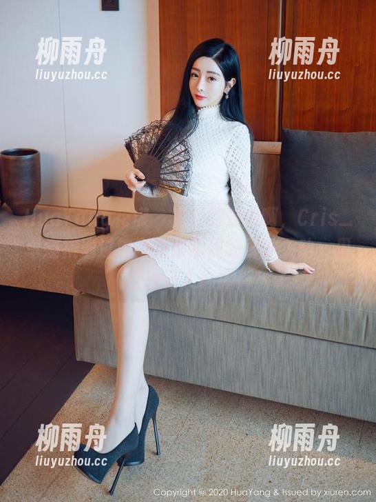 HuaYang花漾 - 定制的魅力啊，Cris_卓娅祺通过镂空图集展现的那种灵动，果然很让人心痒。