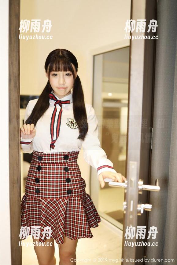 MyGirl美媛馆 - 免费图集就在这里，田孝媛轻松挥洒万圣节的“鬼魅”风情。
