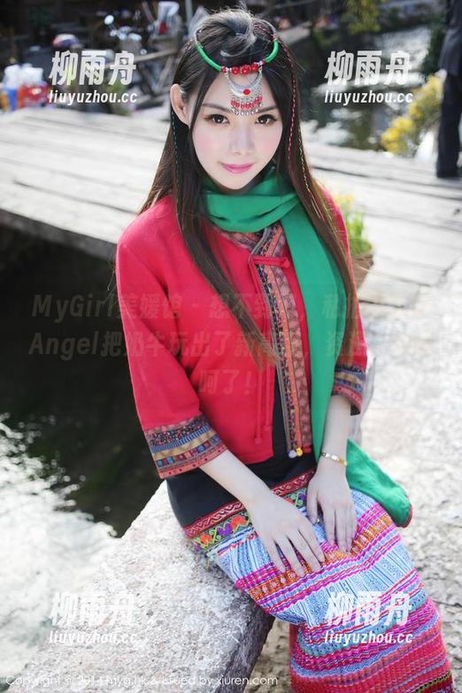 MyGirl美媛馆 - 想不到吧，私拍田芯娜Angel把奶牛玩出了新高度，资源只能呵呵了！