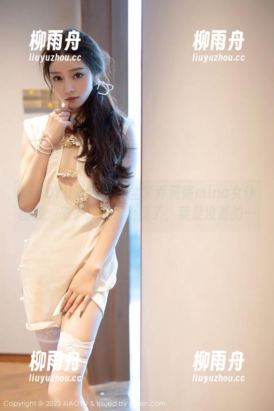 XIAOYU语画界 - 全套乔漫妮mina女仆图集：来了，仆人上菜了，菜是没准的…